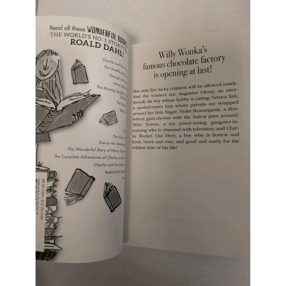 Charlie and the Chocolate Factory Roald Dahl 2022 Puffin PB Quentin Blake - Picture 4 of 4